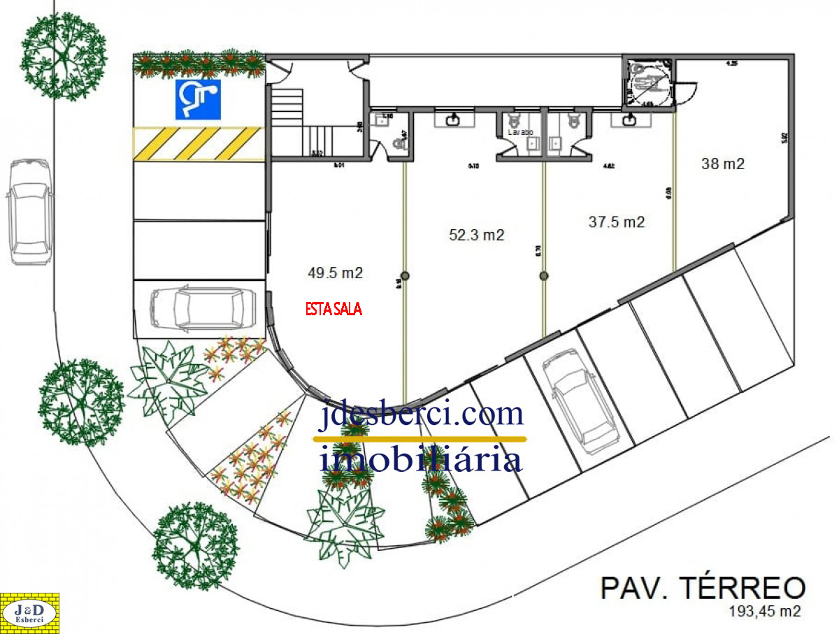 Conjunto Comercial-Sala para alugar, 49m² - Foto 18